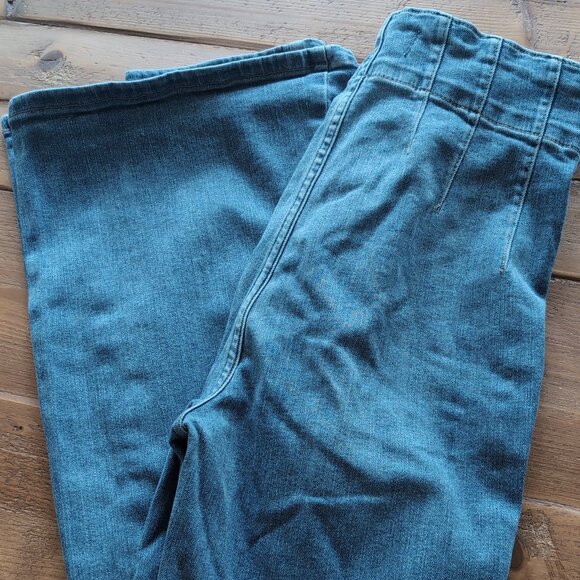 Free People Jayde Flare Jeans 29 SHORT - Picture 2 of 4